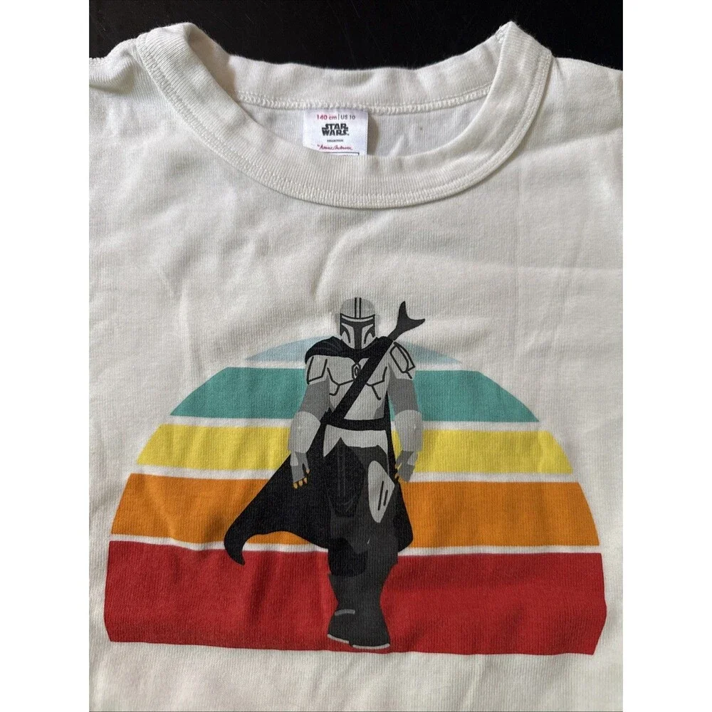 hanna andersson Mandalorian pajamas 140 Size 10